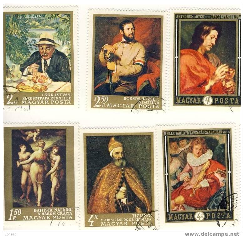 Paintings - Tableau - Lot De 6 Tableaux - Verzamelingen