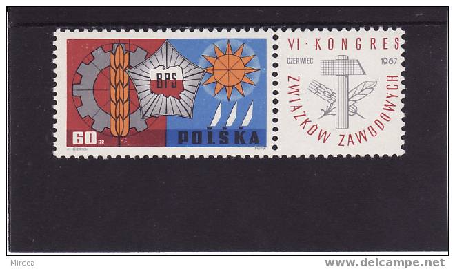 Pologne - Yv.no.1624 Neuf** - Neufs