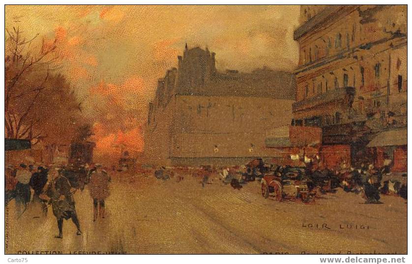 ILLUSTRATEUR - LOIR Luigi - Collection Lefevre-utile - Boulevard Rochechouart PARIS - Loir