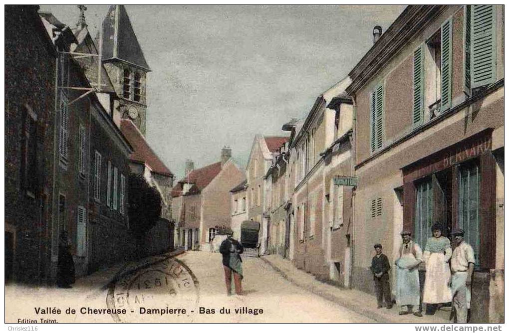 78 DAMPIERRE Bas Du Village   Superbe  Couleur - Dampierre En Yvelines