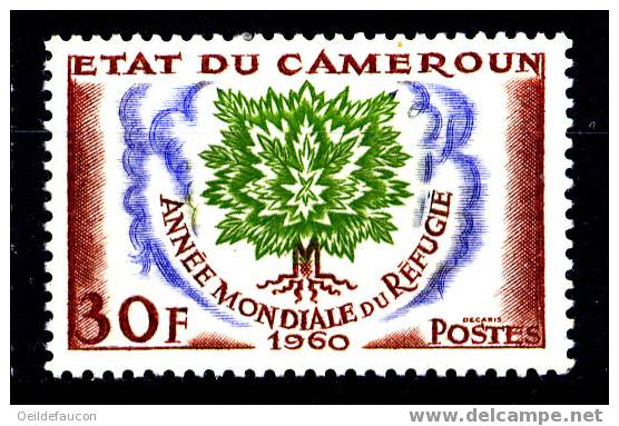 CAMEROUN - Yvert - 312**  - Cote 1 € - Refugiados