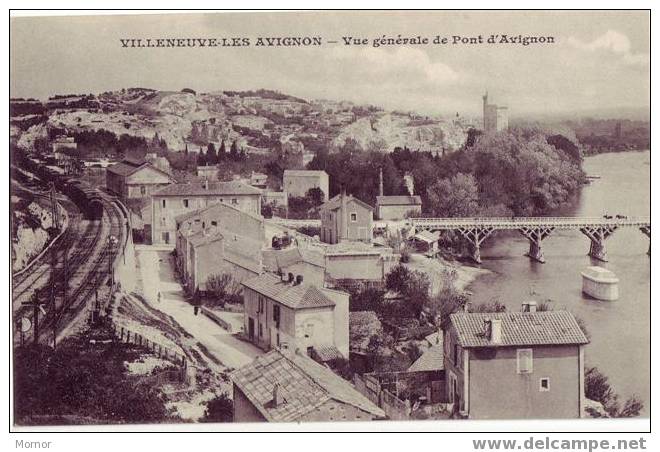 VILLENEUVE-LES-AVIGNON Vue Générale Du Pont-d´Avignon - Villeneuve-lès-Avignon