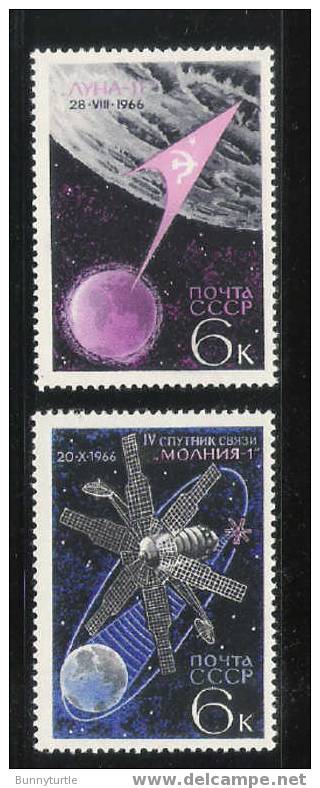 Russia 1966 Space Explorations MNH - UdSSR