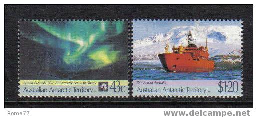 CI791A - AUSTRALIAN ANTARCTIC TERRITORY , Serie N. 88/89  *** - Unused Stamps