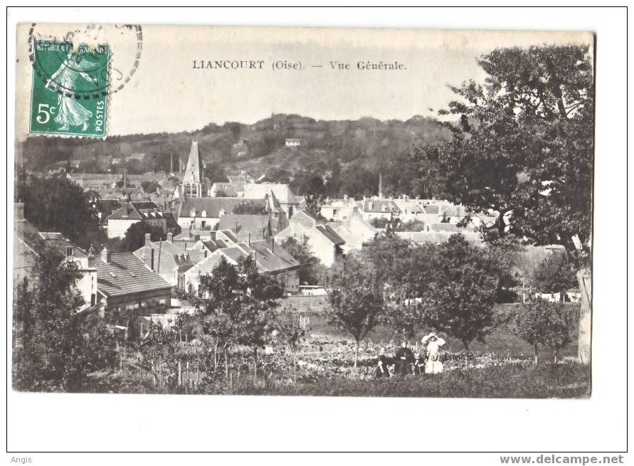 CPA---60-----Liancourt ----VUE GENERALE - Liancourt