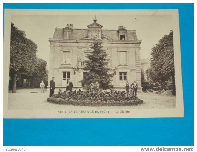 93) Neuilly-plaisance - La Mairie  - Année 1936 - Edit  Caron - Neuilly Plaisance