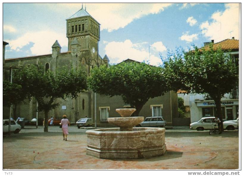 Cpb 666 - PORT LA NOUVELLE - La Fontaine Du Village (11 - Aude) - Port La Nouvelle