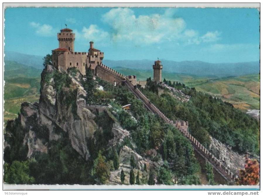 Republica Di San Marino - Seconda E Terza  Torre 1972 - San Marino