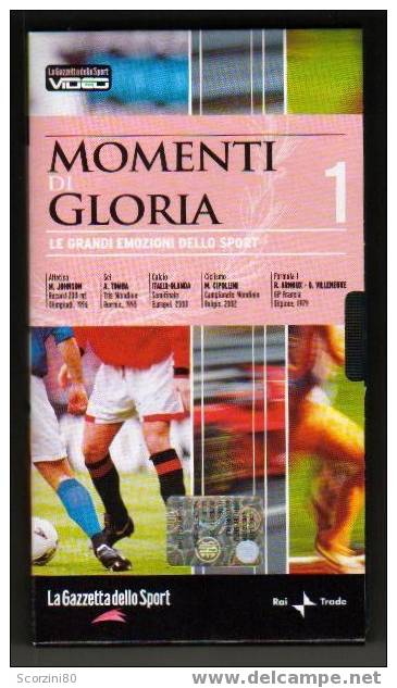 VHS-MOMENTI DI GLORIA N° 1 Originale - Sport