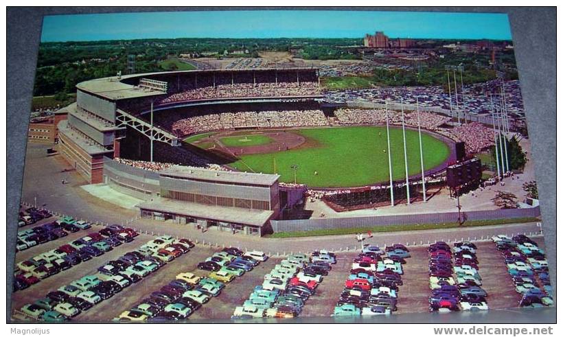 Sport,Stadium,Baseball,Fo Otball,Milwaukee  Brewers Club,USA,Wisconsin,postca Rd - Honkbal