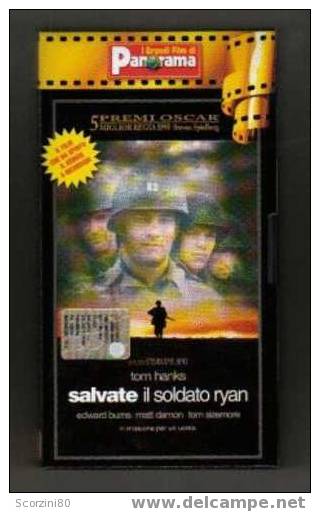 VHS-SALVATE IL SOLDATO RYAN Tom Hanks Originale GUERRA - Drame