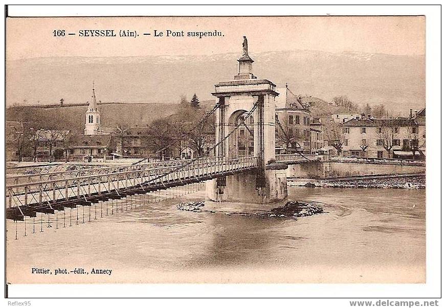 SEYSSEL - Le Pont Suspendu - Seyssel