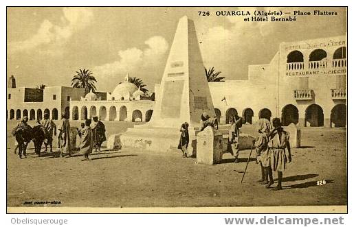 OUARGLA PLACE FLATTERS ET HOTEL BERNABE N ° 726 ANIMATION - Ouargla