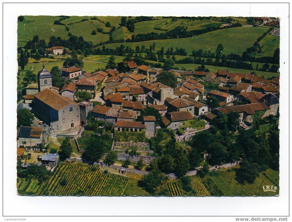 Pérouges-la Cité Vue Aérienne. - Pérouges