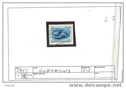 Luxembourg Mi. N° 545 Brauchtum: Jesuskind Mit Lamm Gestempelt - Used Stamps