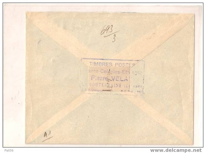 CREUSE -  1.3.1945  /  31.12.1945 - Covers & Documents