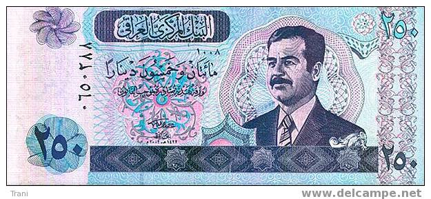 BANCONOTA SADDAMM - 250 - Iran