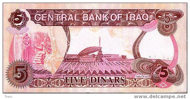 BANCONOTA SADDAMM - 5 - Iran