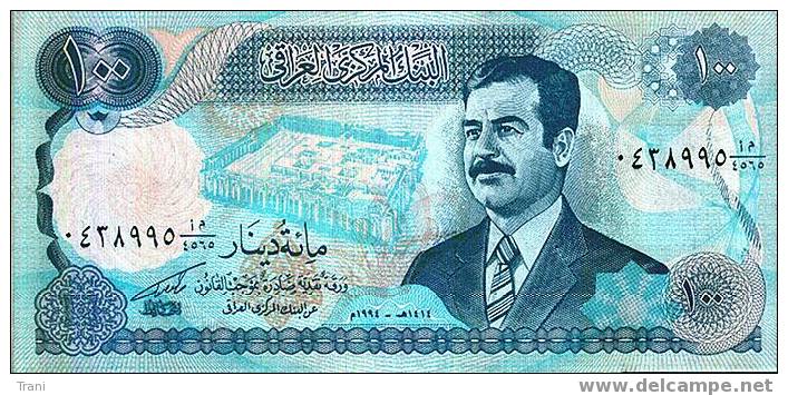 BANCONOTA SADDAMM - 100 - Iran