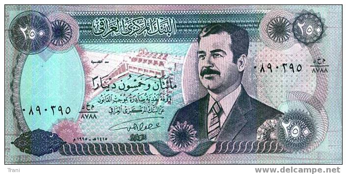 BANCONOTA SADDAMM - 250 - Iran