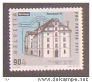 2001 (Zumstein B274) Pro Patria, Ortsbilder - Kornhaus Rorschach SG ** - Ungebraucht