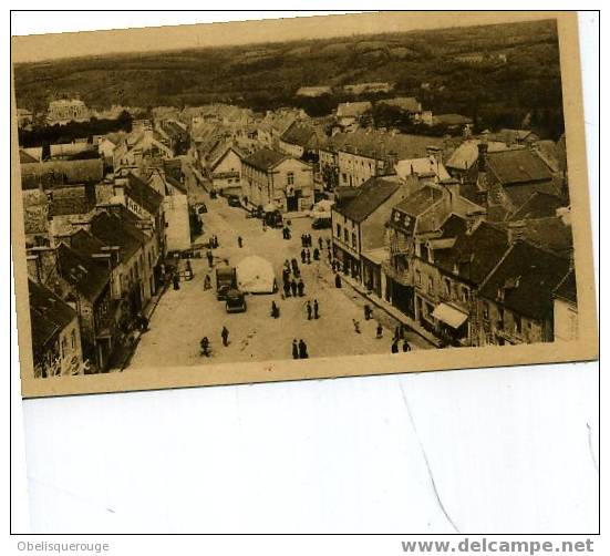 50 BARNEVILLE  PANORAMA GENERAL PRIS DE L EGLISE N ° 77 BELLE ANIMATION CAMION 1950 - Barneville