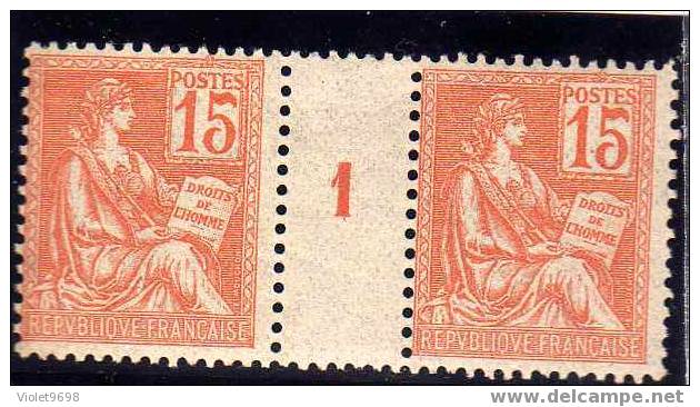 FRANCE : TP N° 117 ** - Millesimes