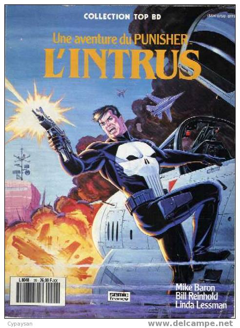 PUNISHER COLLECTION TOP BD N° 20 BE SEMIC 1990 - Titans