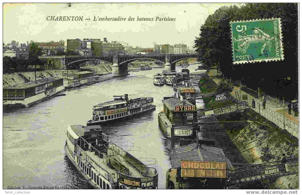 CHARENTON - L'Embarcarère Des Bateaux Parisiens - Charenton Le Pont