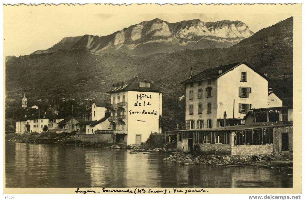 Cpsm Pf74) LUGRIN TOURRONDE Vue Generale - Lugrin