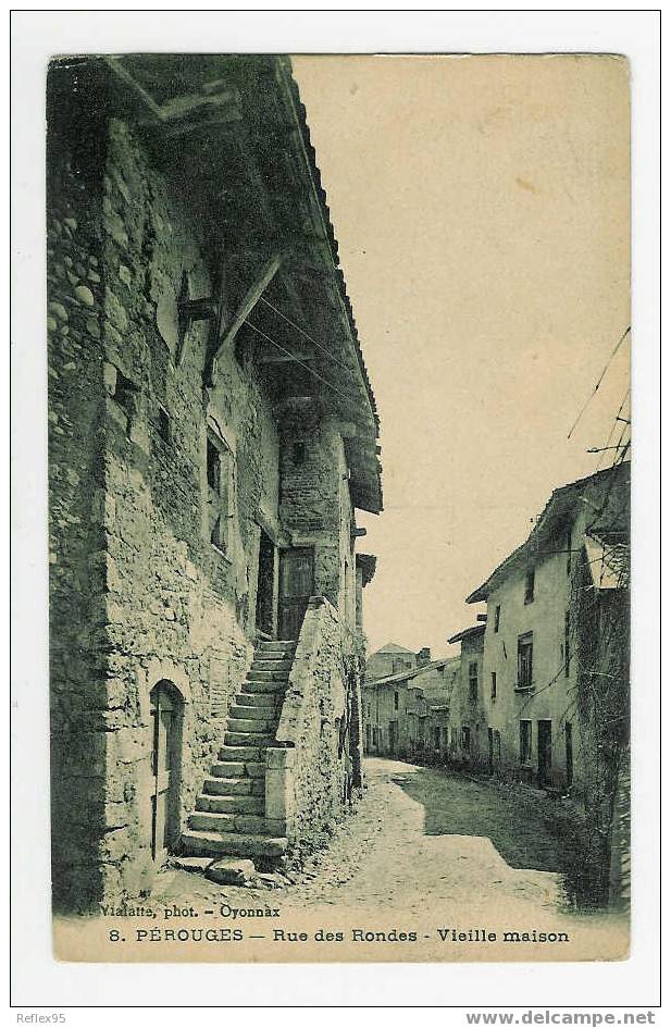 PEROUGES - Rue Des Rondes - Vieille Maison - Pérouges