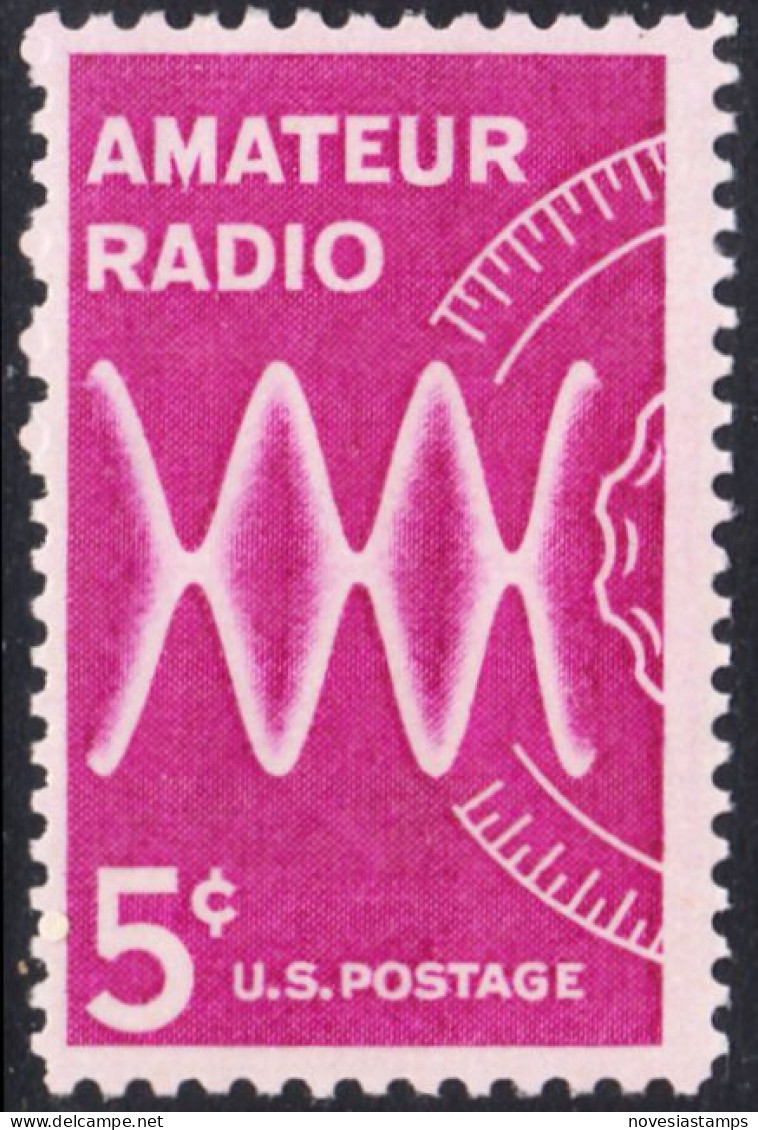 !a! USA Sc# 1260 MNH SINGLE (a1) - Amateur Radio - Unused Stamps