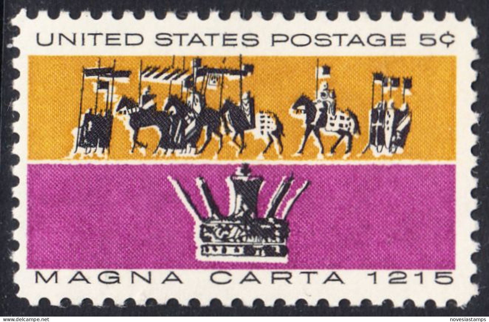 !a! USA Sc# 1265 MNH SINGLE (a1) - Magna Carta - Unused Stamps