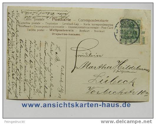 D 4883 - Der Zigeunerbaron - S/w Foto-Ak, 1907 Gelaufen - Paare