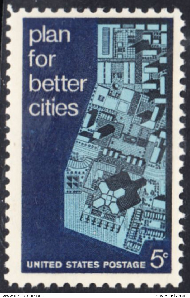 !a! USA Sc# 1333 MNH SINGLE (a1) - Urban Planning - Nuovi