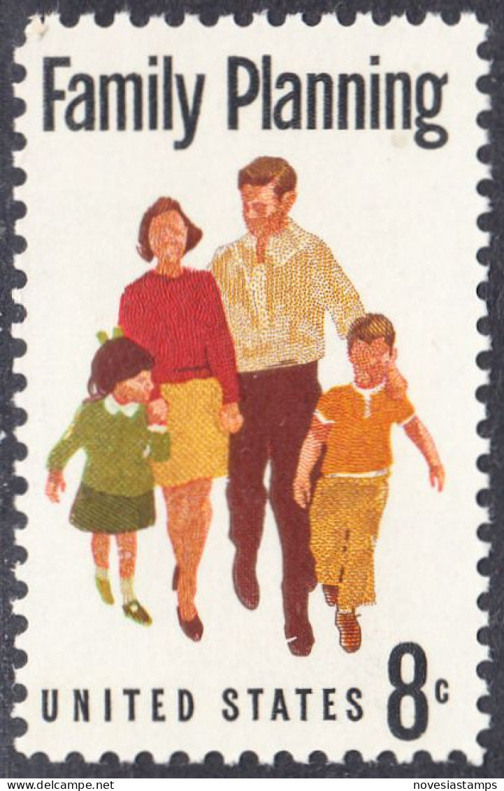 !a! USA Sc# 1455 MNH SINGLE (a1) - Family Planning - Unused Stamps