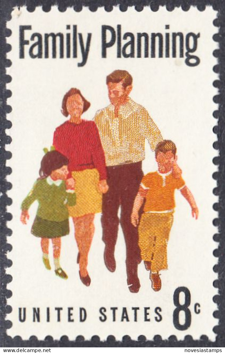 !a! USA Sc# 1455 MNH SINGLE (a1) - Family Planning - Nuovi