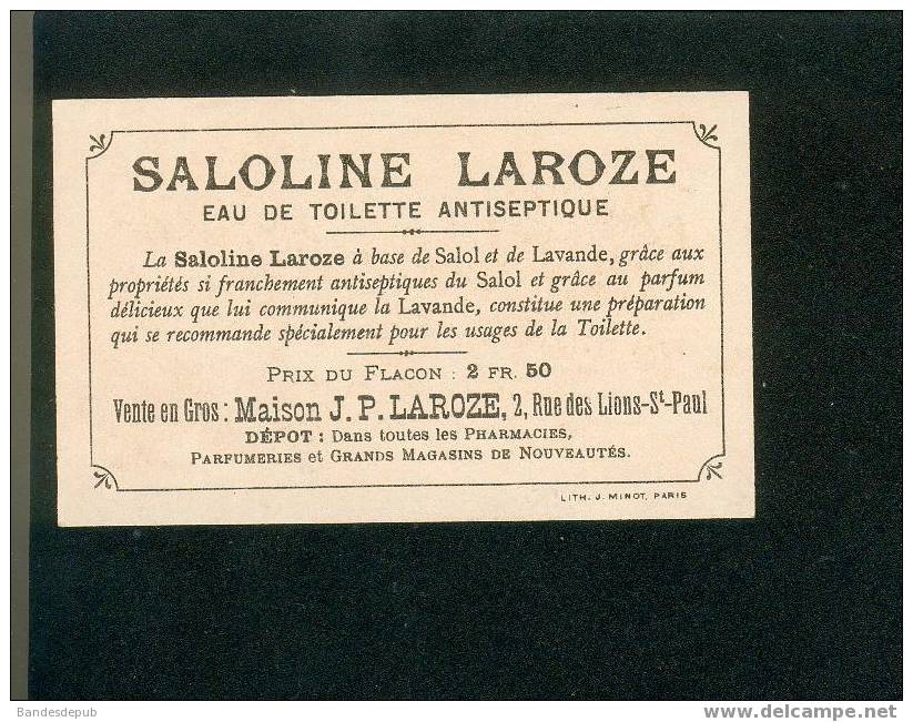 Laroze Chromo Dorée Conte Pour Enfant Barbe Bleue Livre Illustré - Autres & Non Classés