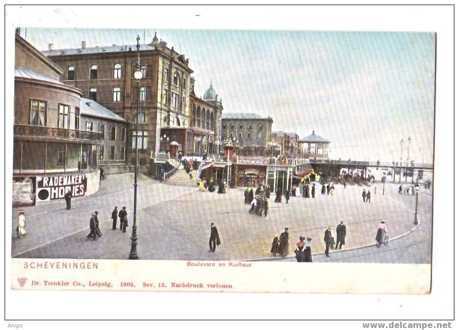 CPA---PAYS-BAS-----SCHEVENINGEN-----LA HAYE----BOULEVARD EN KURHAUS - Scheveningen