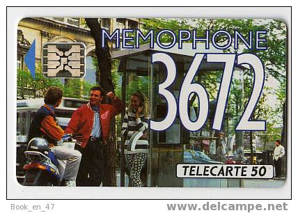 {48899} Télécarte " Memophone 3672 " 50 U. - Téléphones