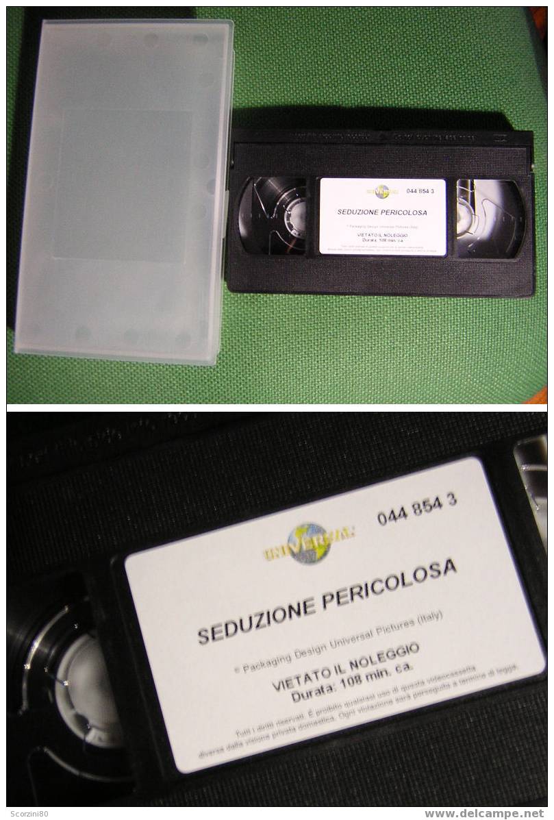 VHS-SEDUZIONE PERICOLOSA Originale - Drama