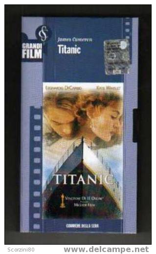 VHS-TITANIC Leonardo Di Caprio Originale - Drame