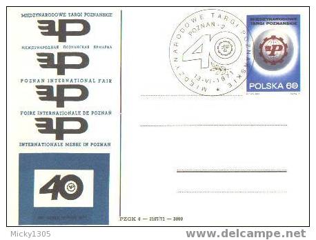 Polen / Poland - Postkarte Sonderstempel / Postcard Special Cancellation (R077) - Covers & Documents