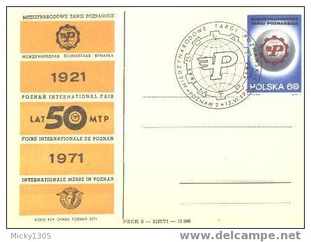 Polen / Poland - Postkarte Sonderstempel / Postcard Special Cancellation (R078) - Cartas & Documentos