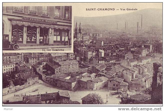 SAINT-CHAMON Vue Générale - Saint Chamond