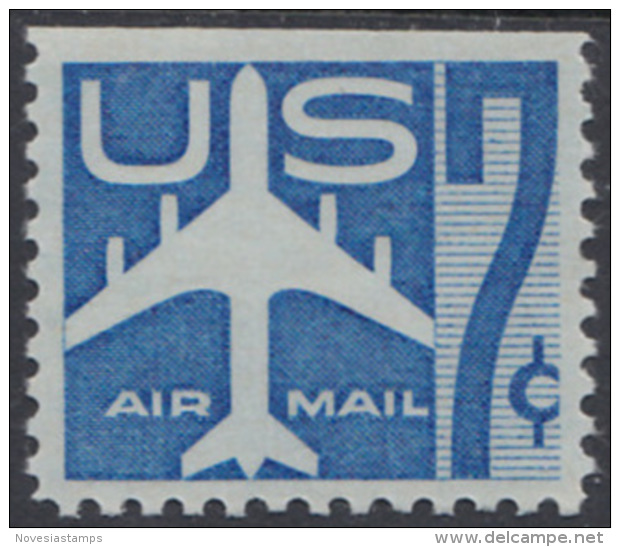 !a! USA Sc# C051a MNH SINGLE (Gum Slightly Damaged) - Silhouette Of Jet Airliner - 2b. 1941-1960 Unused