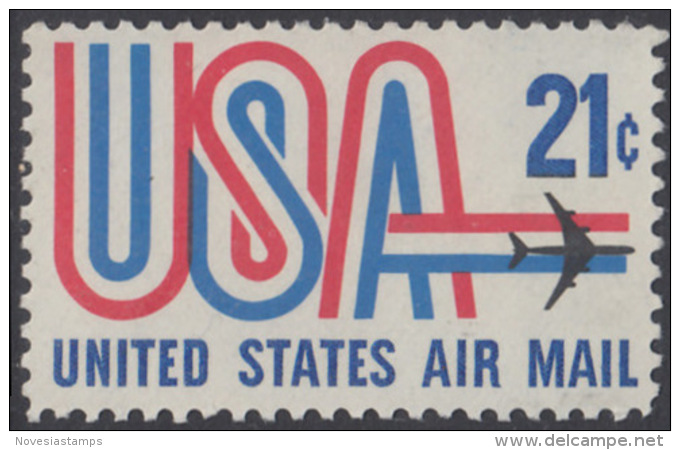 !a! USA Sc# C081 MNH SINGLE - USA & Jet - 3b. 1961-... Neufs