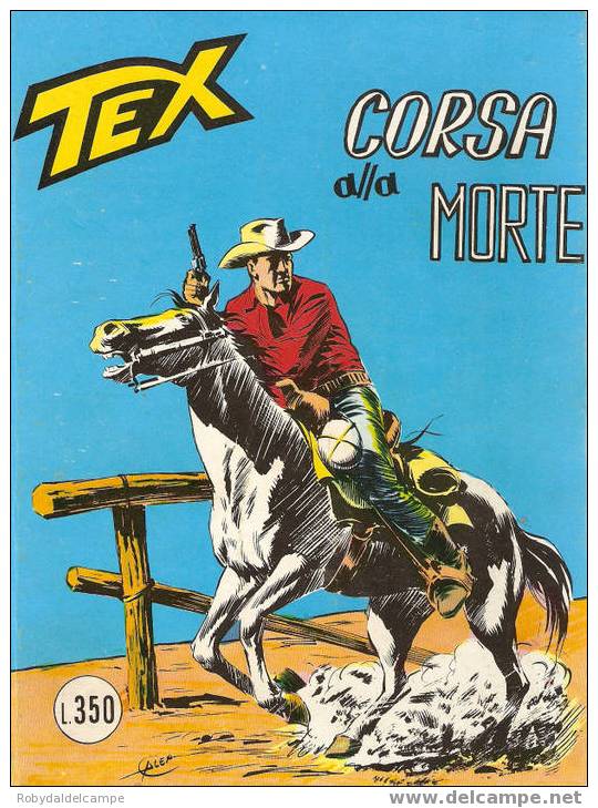 TEX - N. 58 - Ristampa Dei Primi Anni '70 - Costina Bianca - Tex