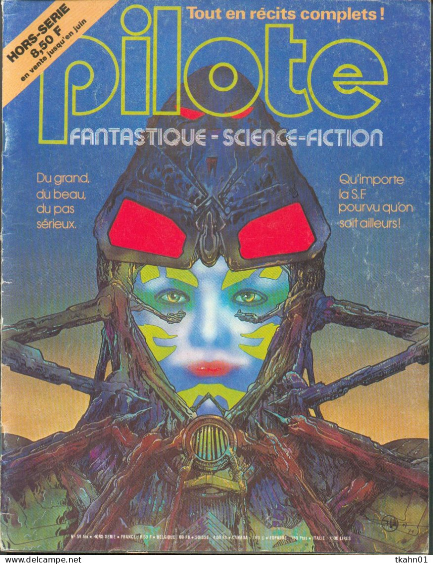 PILOTE  H-S  N° 59-BIS  " FANTASTIQUE SCIENCE-FICTION " DE 1979 - Pilote