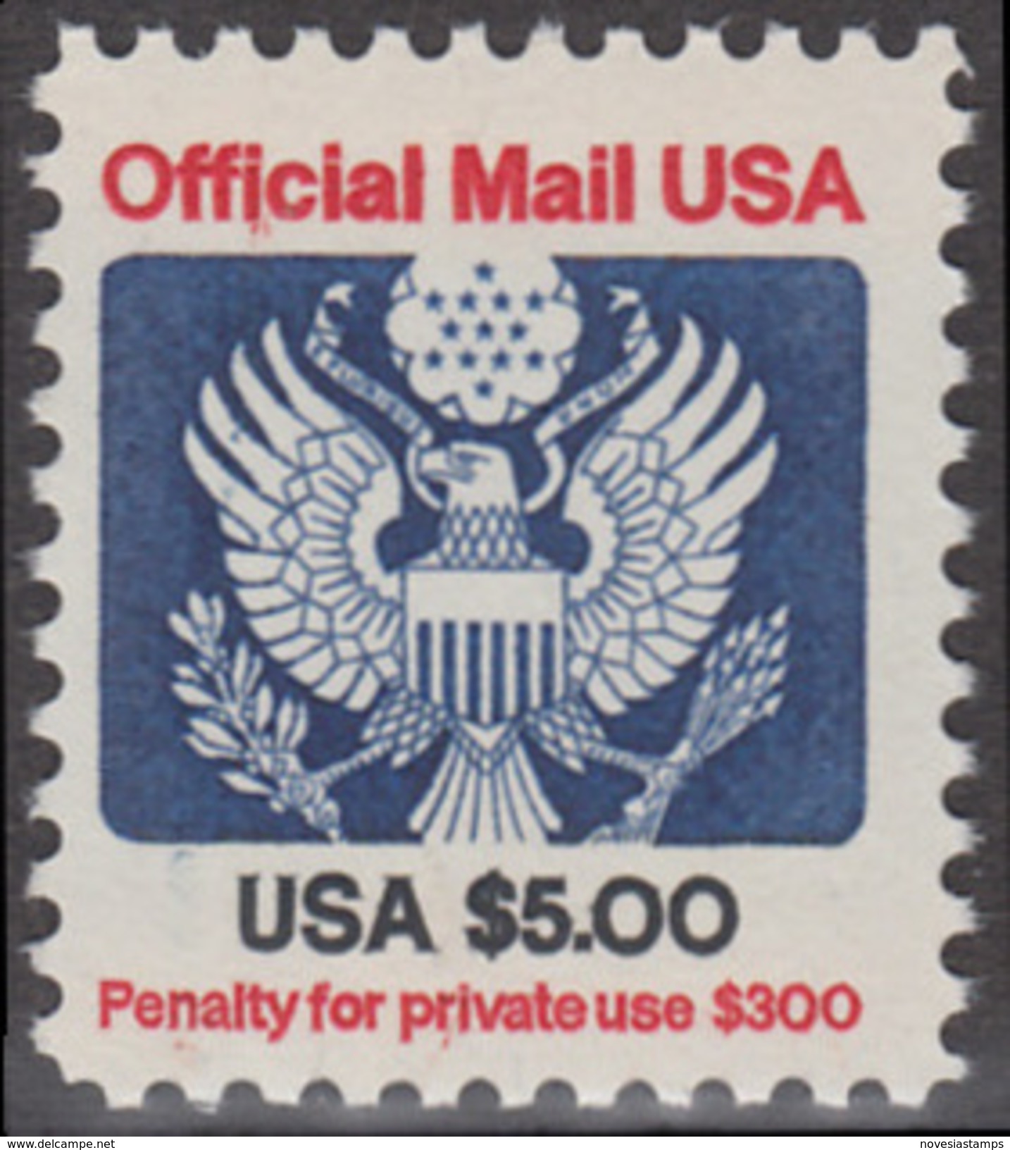 !a! USA Sc# O133 MNH SINGLE - Great Seal - Dienstmarken